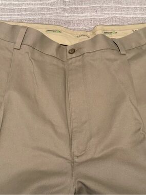 Savane Tailored 2U Comfort Waist Khaki Dress Pants